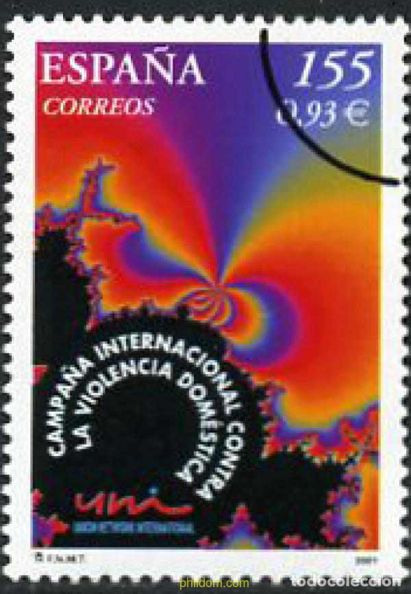 Francobolli: 208349 MNH ESPA&Ntilde;A 2001 CAMPA&Ntilde;A INTERNACIONAL CONTRA LA VIOLENCIA DOMESTICA