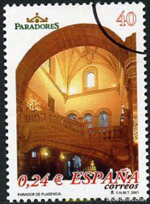 Francobolli: 208344 MNH ESPA&Ntilde;A 2001 PARADORES