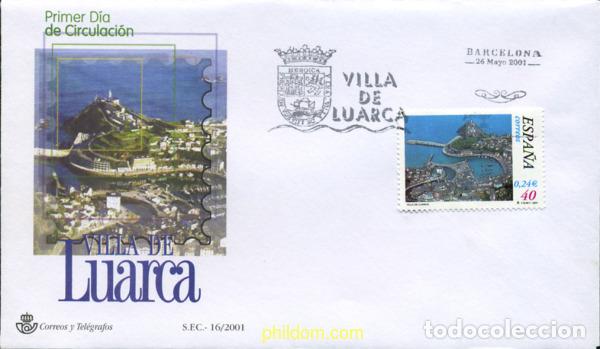 Francobolli: 250294 MNH ESPA&Ntilde;A 2001 VILLA DE LUARCA