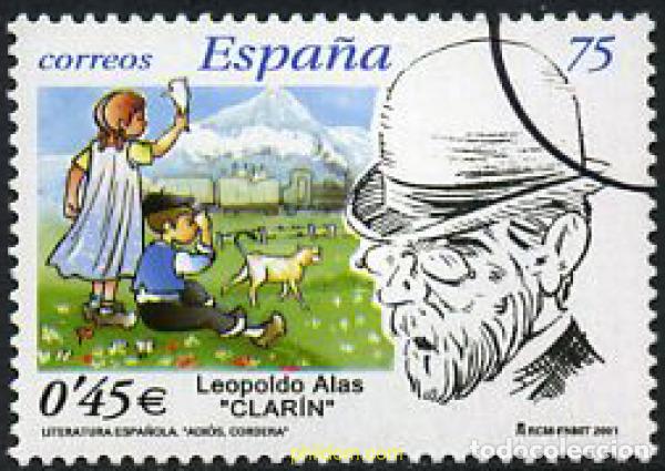 Sellos: 208331 MNH ESPA&Ntilde;A 2001 LITERATURA ESPA&Ntilde;OLA