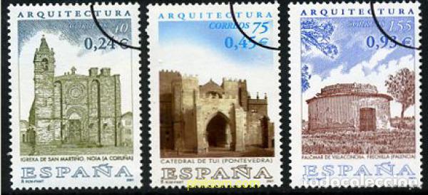 Sellos: 208334 MNH ESPA&Ntilde;A 2001 ARQUITECTURA