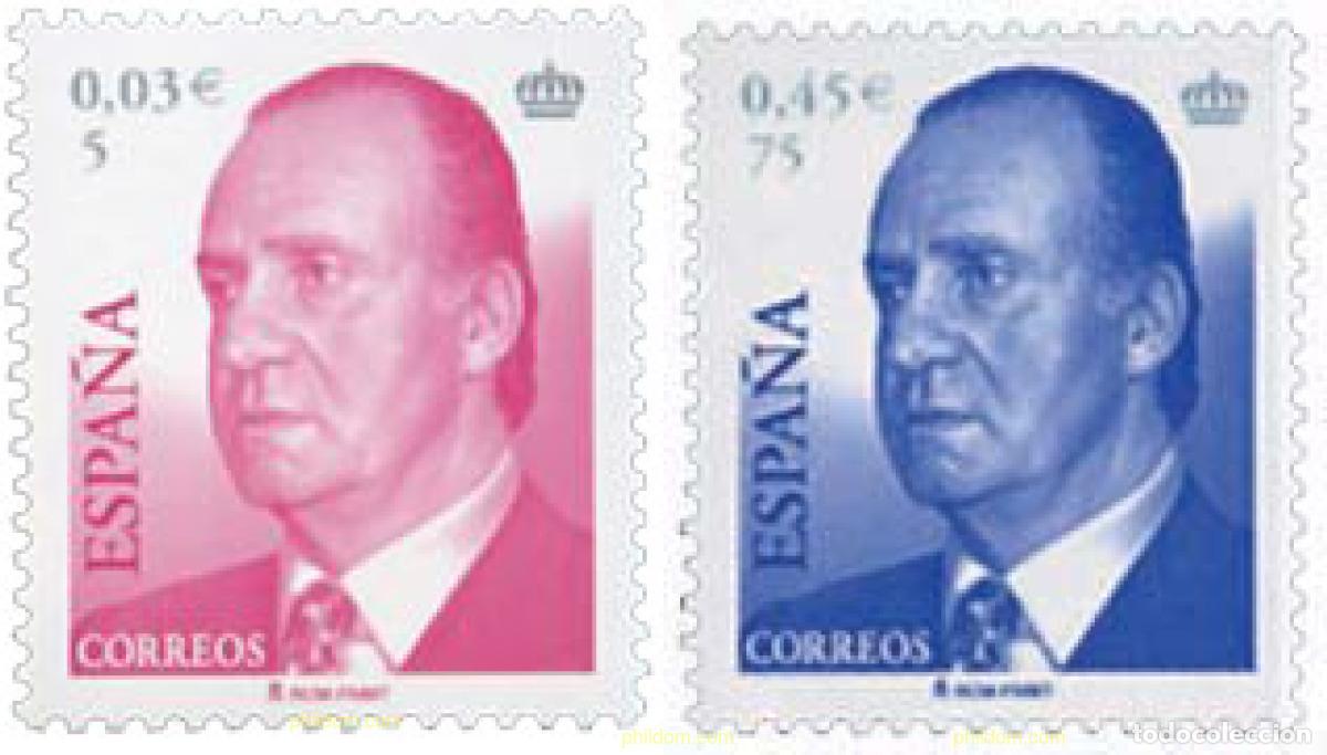 Sellos: 83071 MNH ESPA&Ntilde;A 2001 JUAN CARLOS I