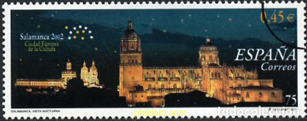 Sellos: 208318 MNH ESPA&Ntilde;A 2001 SALAMANCA 2002. CIUDAD EUROPEA DE LA CULTURA