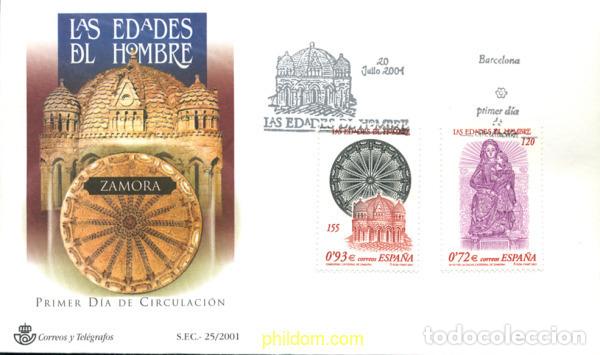 Sellos: 244655 MNH ESPA&Ntilde;A 2001 LAS EDADES DEL HOMBRE