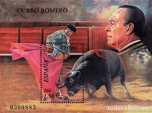 Sellos: 85678 MNH ESPA&Ntilde;A 2001 CURRO ROMERO