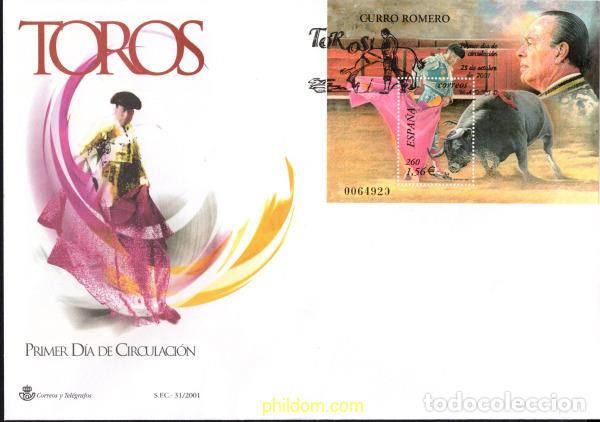 Sellos: 425798 MNH ESPA&Ntilde;A 2001 CURRO ROMERO