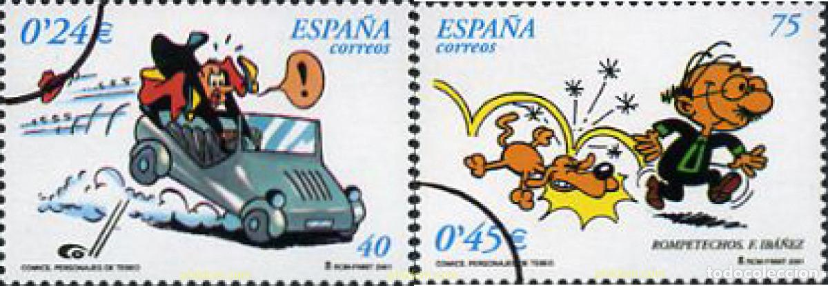 Sellos: 208307 MNH ESPA&Ntilde;A 2001 COMICS