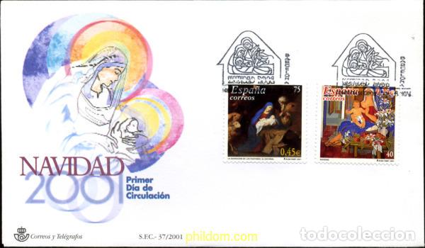 Sellos: 244664 MNH ESPA&Ntilde;A 2001 NAVIDAD