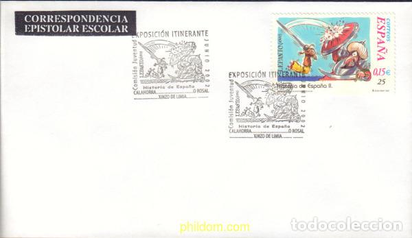 Sellos: 599921 MNH ESPA&Ntilde;A 2001 CORRESPONDENCIA EPISTOLAR ESCOLAR