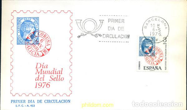 Selos: 282265 MNH ESPA&Ntilde;A 1976 DIA MUNDIAL DEL SELLO