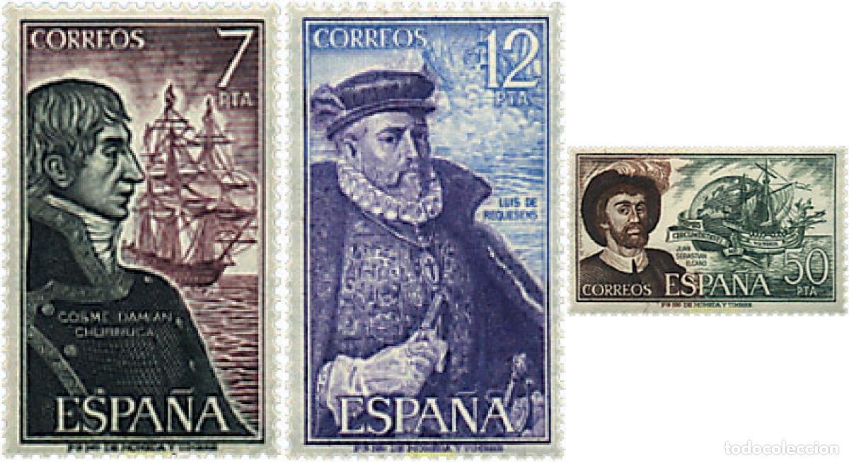 Selos: 84961 MNH ESPA&Ntilde;A 1976 PERSONAJES ESPA&Ntilde;OLES