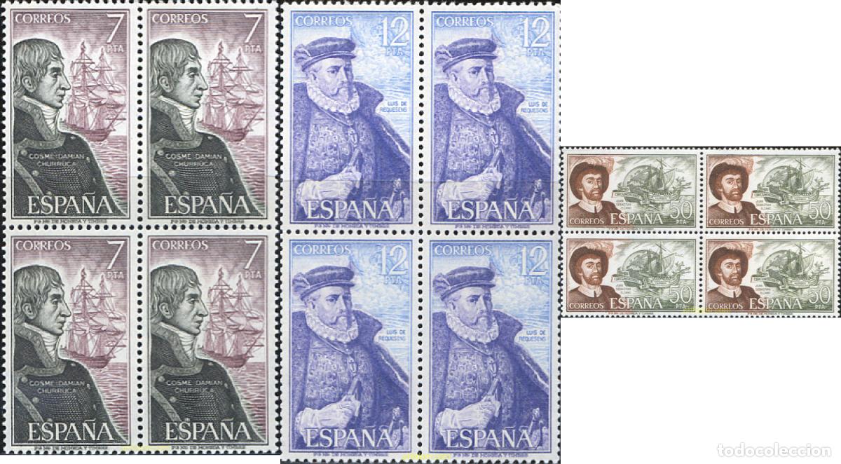 Sellos: 235864 MNH ESPA&Ntilde;A 1976 PERSONAJES ESPA&Ntilde;OLES