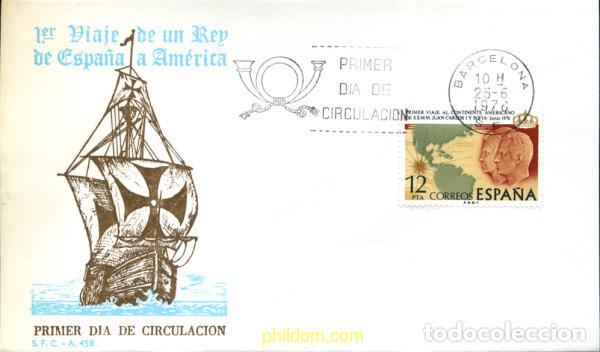 Sellos: 282275 MNH ESPA&Ntilde;A 1976 VIAJE A HISPANOAMERICA DE LOS REYES DE ESPA&Ntilde;A