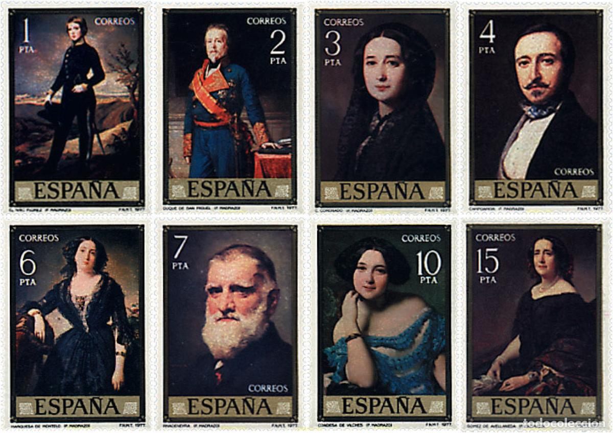 Selos: 85000 MNH ESPA&Ntilde;A 1977 DIA DEL SELLO. FEDERICO MEDRAZO