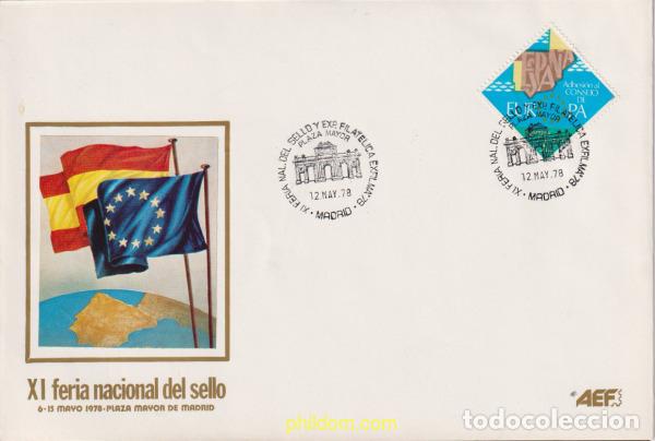 Selos: 426607 MNH ESPA&Ntilde;A 1978 ADHESION DE ESPA&Ntilde;A AL CONSEJO DE EUROPA