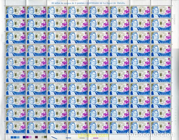 Briefmarken: 305452 MNH ESPA&Ntilde;A 1979 CENTENARIO DE LA SALLE
