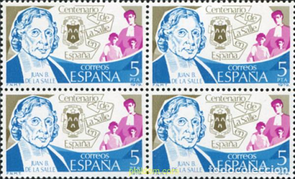 Briefmarken: 326462 MNH ESPA&Ntilde;A 1979 CENTENARIO DE LA SALLE