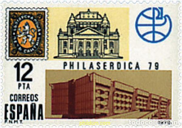 Selos: 85027 MNH ESPA&Ntilde;A 1979 PHILASERDICA 79. EXPOSICION FILATELICA MUNDIAL