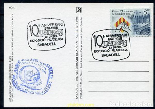 Selos: 219837 USED ESPA&Ntilde;A 1979 PROCLAMACION DEL ESTATUTO DE AUTONOMIA DE CATALU&Ntilde;A