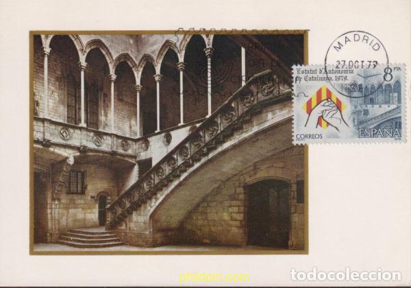 Selos: 618429 MNH ESPA&Ntilde;A 1979 PROCLAMACION DEL ESTATUTO DE AUTONOMIA DE CATALU&Ntilde;A