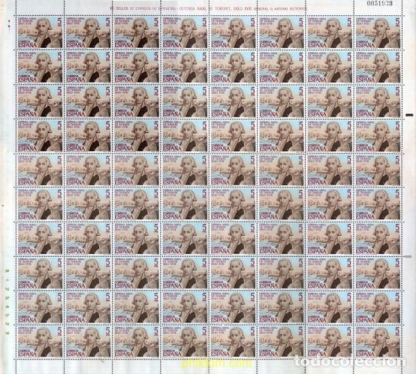 Selos: 305481 MNH ESPA&Ntilde;A 1979 DEFENSA NAVAL DE TENERIFE