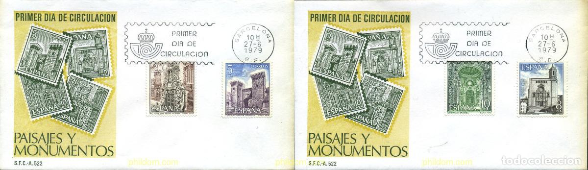 Selos: 281695 MNH ESPA&Ntilde;A 1979 PAISAJES Y MONUMENTOS
