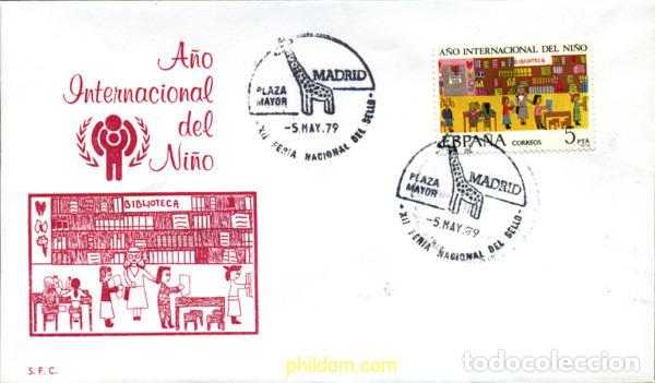Selos: 244707 USED ESPA&Ntilde;A 1979 A&Ntilde;O INTERNACIONAL DEL NI&Ntilde;O