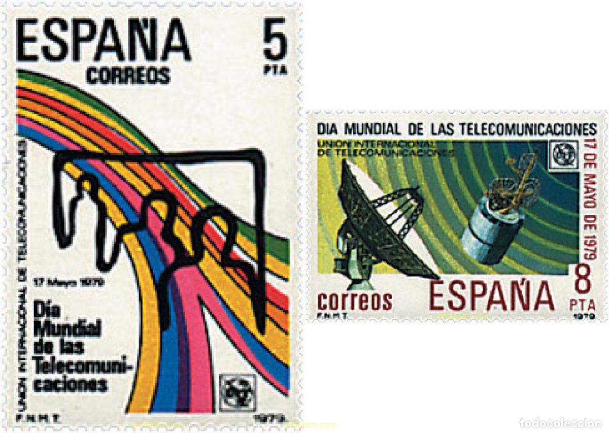 Selos: 85026 MNH ESPA&Ntilde;A 1979 TELECOMUNICACIONES PARA TODOS