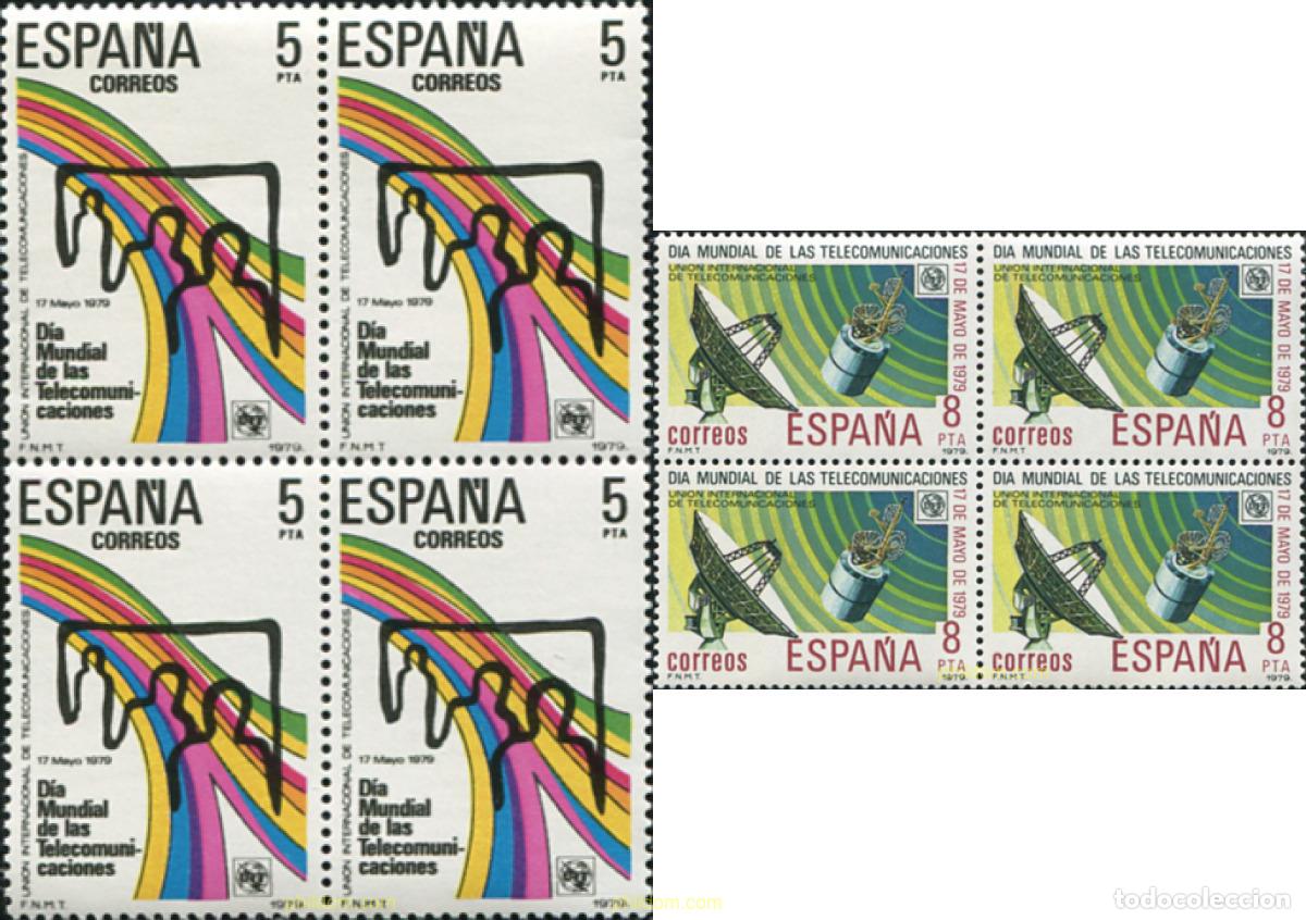 Briefmarken: 324952 MNH ESPA&Ntilde;A 1979 TELECOMUNICACIONES PARA TODOS