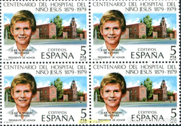 Briefmarken: 323837 MNH ESPA&Ntilde;A 1979 CENTENARIO DEL HOSPITAL DEL NI&Ntilde;O JESUS