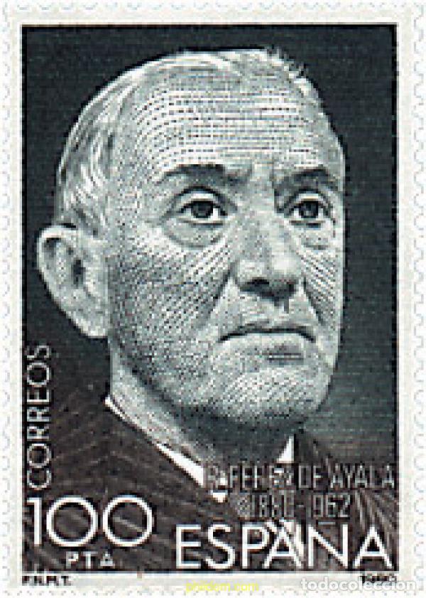 Briefmarken: 85052 MNH ESPA&Ntilde;A 1980 CENTENARIO DEL NACIMIENTO DE RAMON PEREZ DE AYALA