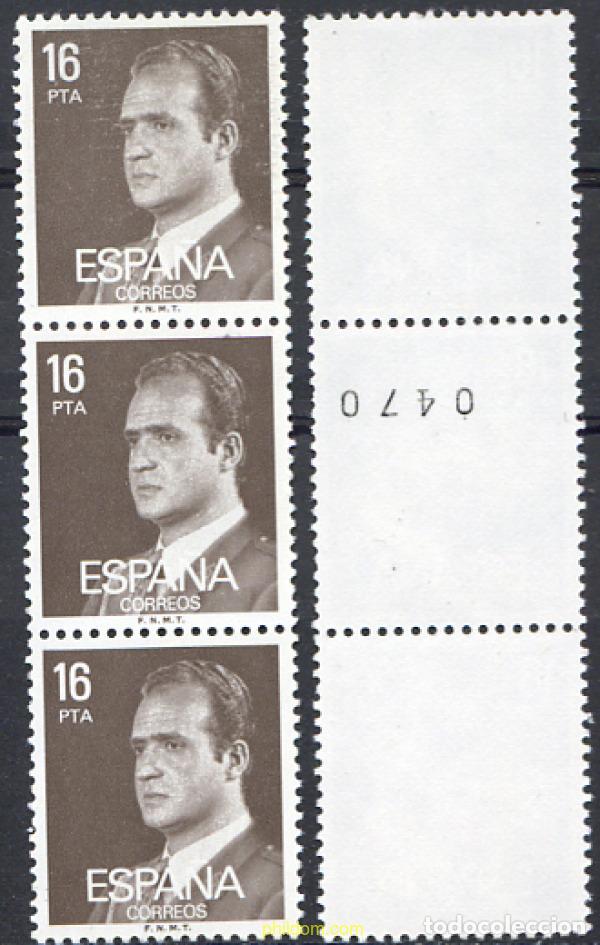 Briefmarken: 4115 MNH ESPA&Ntilde;A 1980 JUAN CARLOS I