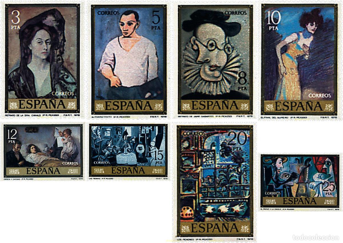 Briefmarken: 85013 MNH ESPA&Ntilde;A 1978 PABLO RUIZ PICASSO