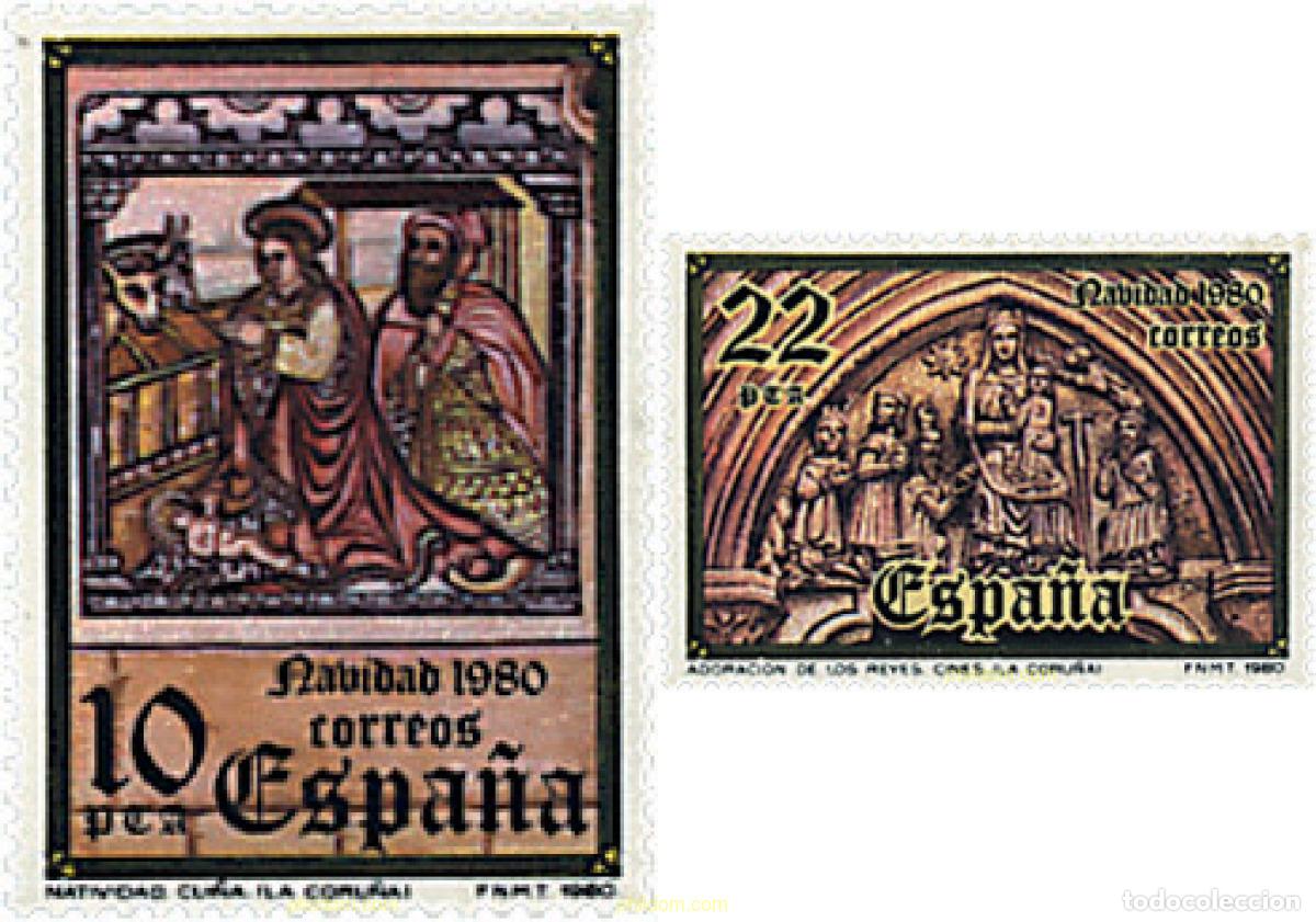 Briefmarken: 85702 MNH ESPA&Ntilde;A 1980 NAVIDAD