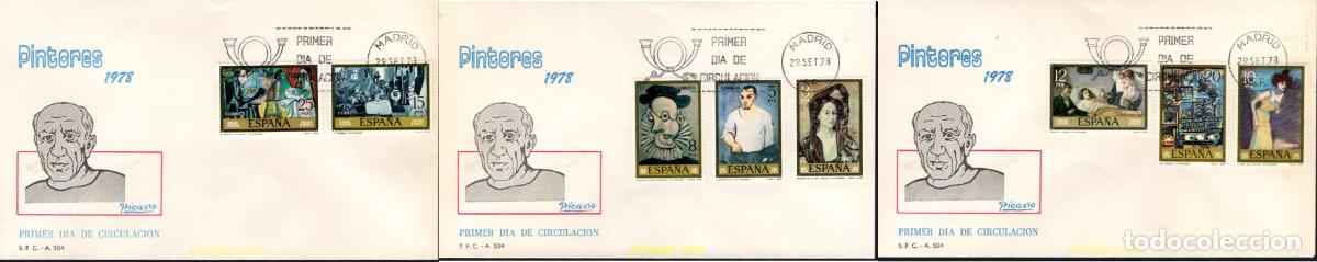 Briefmarken: 373903 MNH ESPA&Ntilde;A 1978 PABLO RUIZ PICASSO