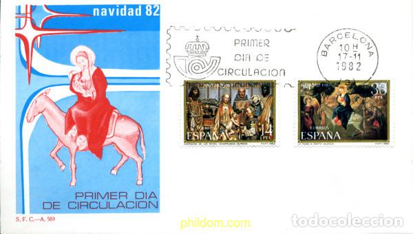 Sellos: 261390 MNH ESPA&Ntilde;A 1982 NAVIDAD