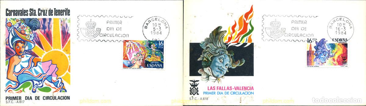 Timbres: 281922 MNH ESPA&Ntilde;A 1984 FIESTAS POPULARES