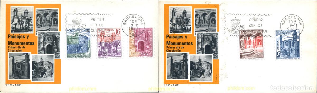 Timbres: 281943 MNH ESPA&Ntilde;A 1983 PAISAJES Y MONUMENTOS