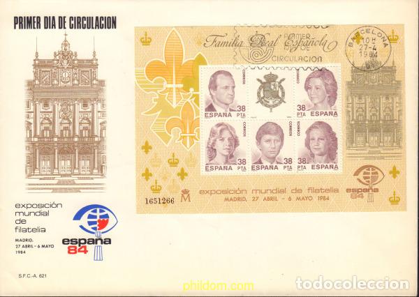 Selos: 584932 MNH ESPA&Ntilde;A 1984 ESPA&Ntilde;A 84. EXPOSICION FILATELICA INTERNACIONAL