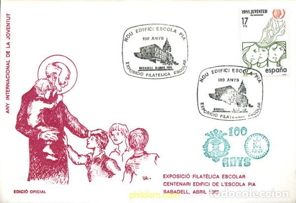 Selos: 245029 USED ESPA&Ntilde;A 1985 A&Ntilde;O INTERNACIONAL DE LA JUVENTUD