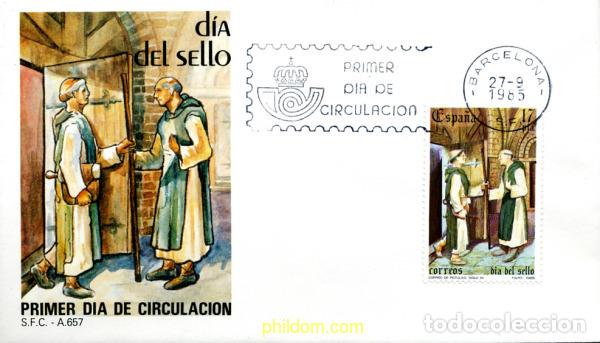 Sellos: 261010 MNH ESPA&Ntilde;A 1985 DIA DEL SELLO