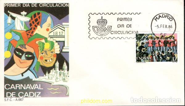 Timbres: 281603 MNH ESPA&Ntilde;A 1986 FIESTAS POPULARES