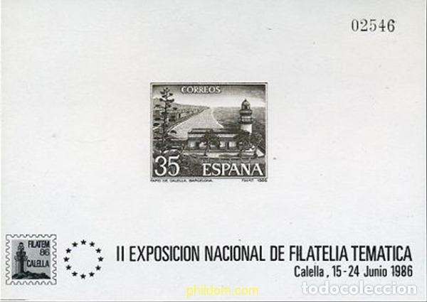 Timbres: 21866 MNH ESPA&Ntilde;A 1986 TURISMO - CALELLA