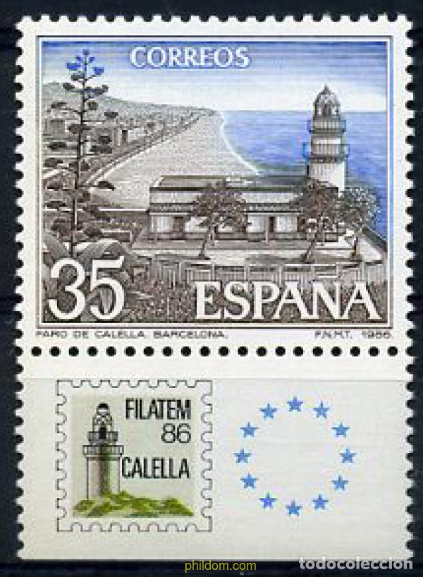Timbres: 210939 MNH ESPA&Ntilde;A 1986 TURISMO - CALELLA