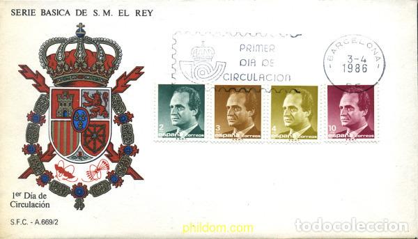 Timbres: 281599 MNH ESPA&Ntilde;A 1986 JUAN CARLOS I