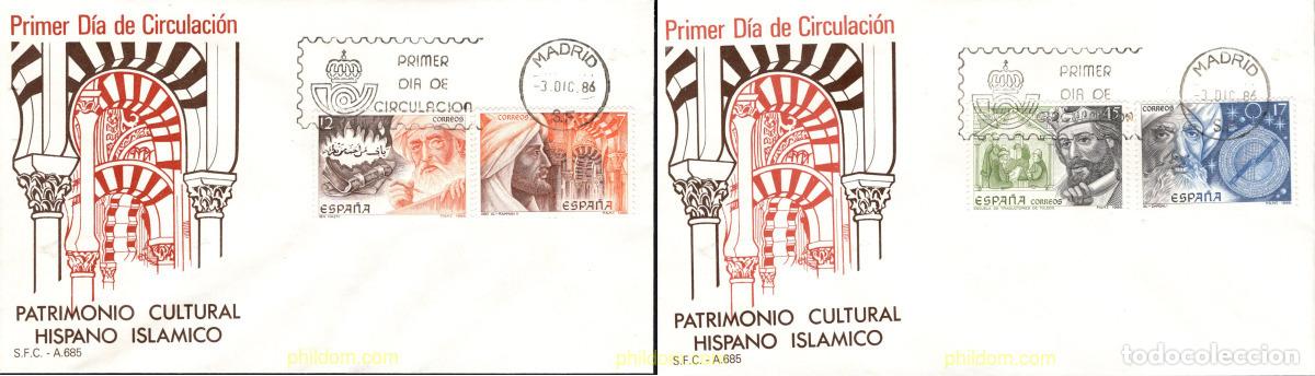 Timbres: 426679 MNH ESPA&Ntilde;A 1986 PATRIMONIO CULTURAL HISPANO-ISLAMICO