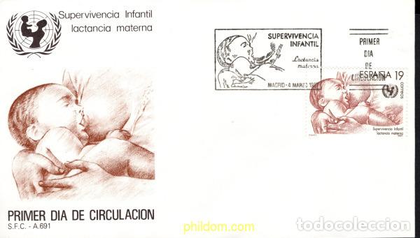 Timbres: 426704 MNH ESPA&Ntilde;A 1987 SUPERVIVENCIA INFANTIL