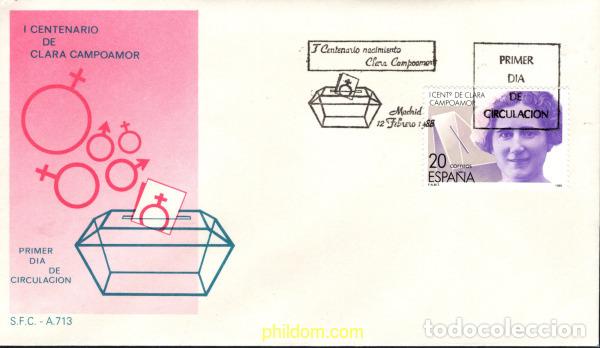 Sellos: 683188 MNH ESPA&Ntilde;A 1988 CENTENARIOS