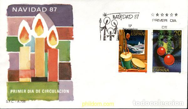Sellos: 426712 MNH ESPA&Ntilde;A 1987 NAVIDAD