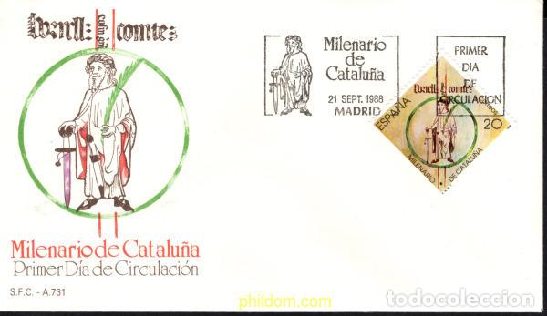 Sellos: 426722 MNH ESPA&Ntilde;A 1988 8 CENTENARIO DE LAS PRIMERAS CORTES DE LEON